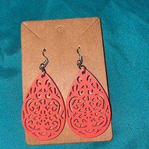 Wooden earring